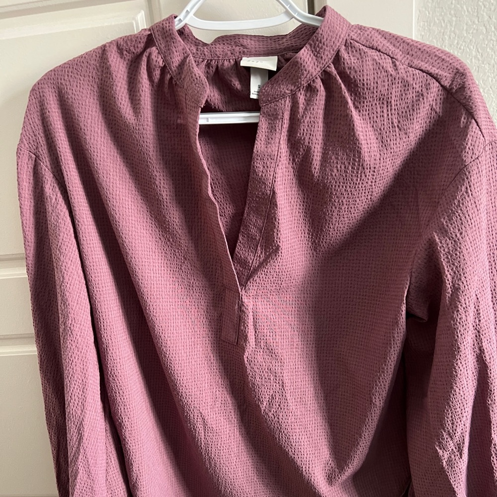 Target A New Day Blouse with Balloon Sleeves in Mauve